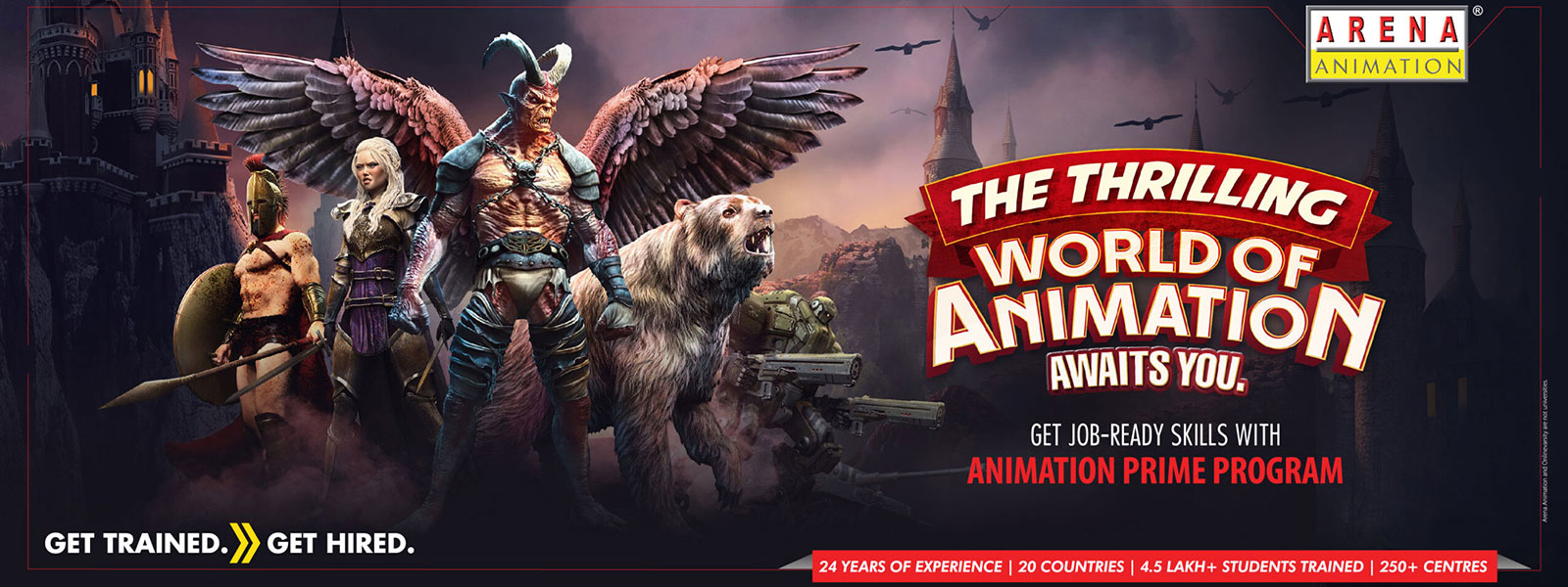 Graphics & Website Designing, 2D/3D Animation, Multimedia & VFx Training Courses - Arena Animation Ranchi Graphics & Website Designing, 2D/3D Animation, Multimedia & VFx Training Courses - Arena Animation Ranchi