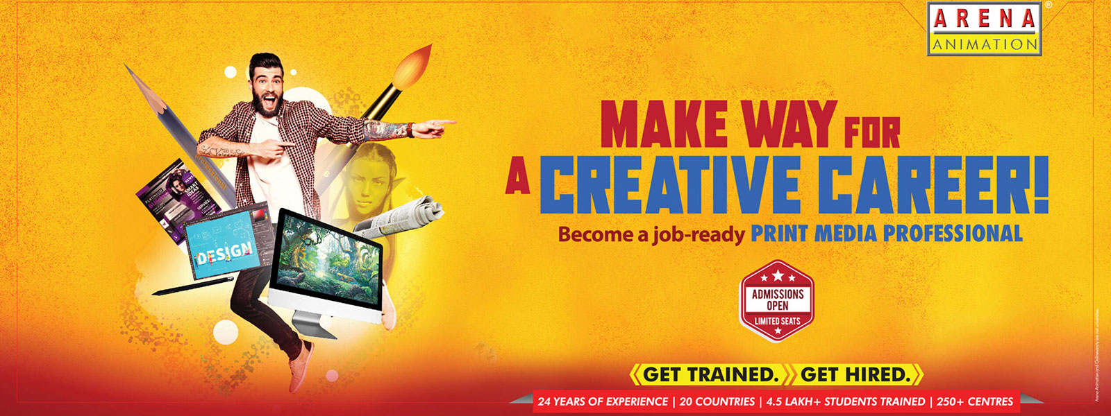 Graphics & Website Designing, 2D/3D Animation, Multimedia & VFx Training  Courses - Arena Animation Ranchi